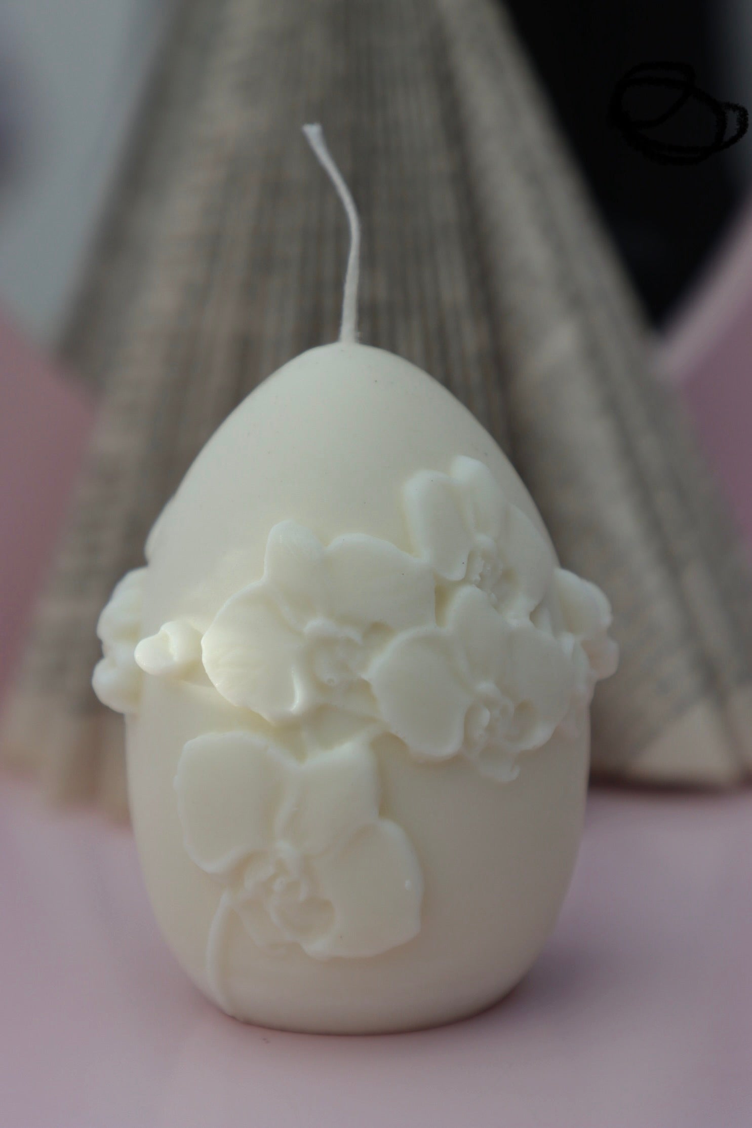 Orchid Floral Egg