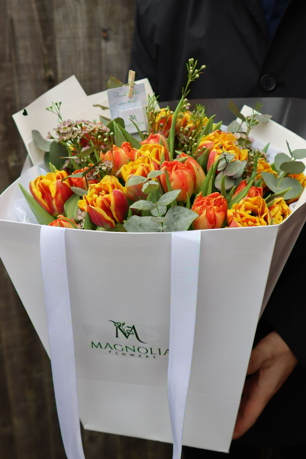 Sunset Tulip Bouquet