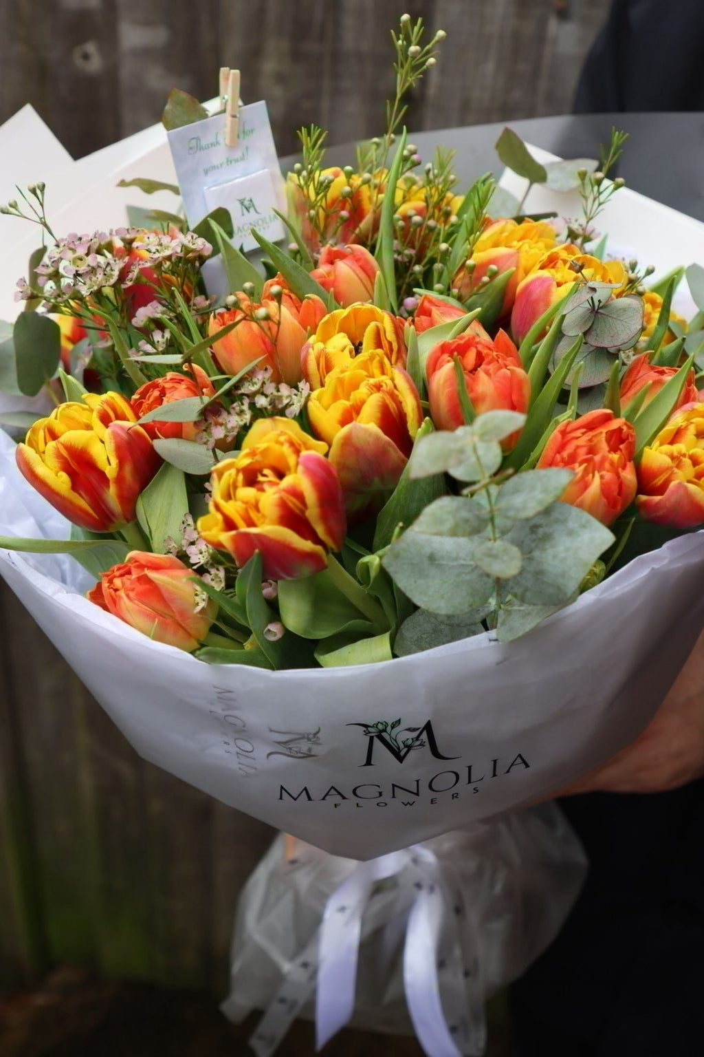 Sunset Tulip Bouquet