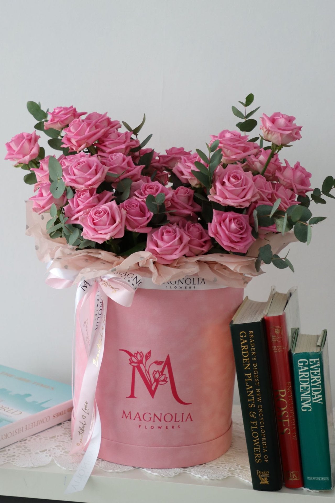 Pink Garden Rose Box